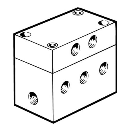 Festo Pneumatic Valve VL-5/4-1/4 VL-5/4-1/4